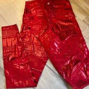 Women’s Lululemon Christmas Legging’s
